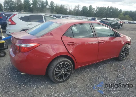2016 Toyota Corolla L z USA, uszkodzony, nr VIN 2T1BURHEXGC623661